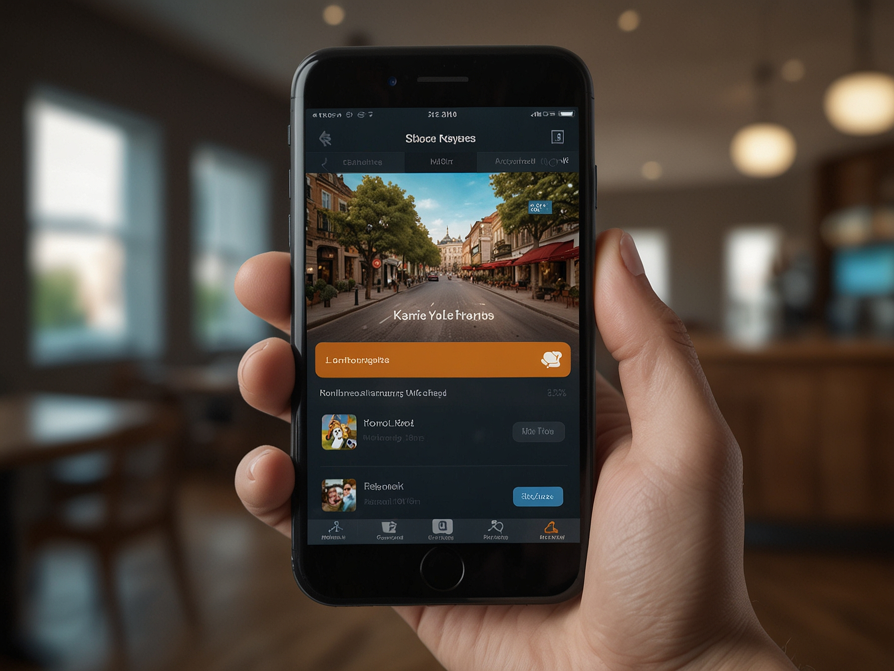 Mobile app promotional image